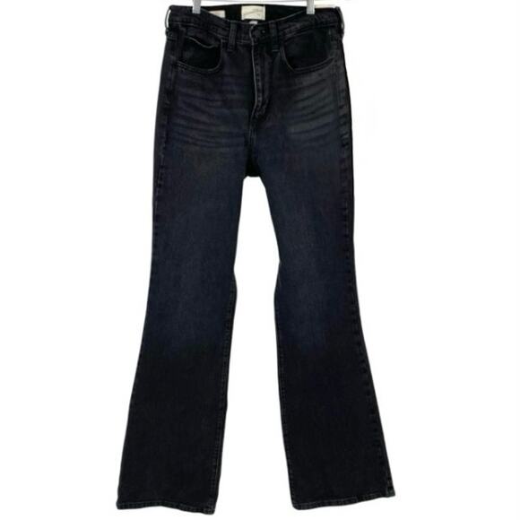 UNIVERSAL THREAD NWOT High Rise Flare Jeans Black Wash Size 12 - Picture 2 of 5